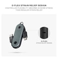 thumbnail image 3 of Native Union Pocket Cable 60W – USB-C Portable Charging Cable for Phone and Tablet (Slate Green), 3 of 10