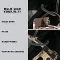 thumbnail image 6 of Allen Company Ground Blind Bow Hanger - Silent Coated Gear Hook - Brown, 6 of 7