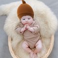 thumbnail image 5 of Gorro recién nacido MFZFUKR Otoño Invierno Algodón Suave CPB-US-XD821-3, 5 of 5