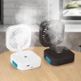 thumbnail image 2 of Humidificador De Aire Acondicionado Recargable Usb De Verano Con Ventilador Plegable De Mano Con Luz De Noche Led Colorida Yuarrent OD016612-02, 2 of 2