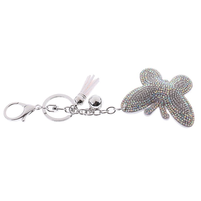 Lvero de de cristal, lvero para mujeres, niñas, bolso, colgante, decoración 5 Zulema Llavero de diamantes de cristal