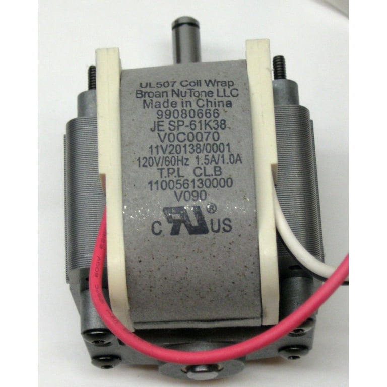 Broan Nutone Kitchen Vent Blower Fan Motor JESP-61K38, 120
