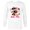 White, variant on Disney Minnie Mouse and Daisy Duck Gal Pal Cute Retro - Long Sleeve T-Shirt for Men - Customized-White