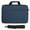 Dark Blue, variant on NFTIGB 15.6 Inch Laptop Sleeve Waterproof Polyester Computer Carrying Case with Removable Shoulder Strap, Portable Protective Travel Bag Notebook Briefcase for Business Trip and College - Pink