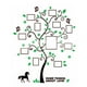thumbnail image 4 of DIY 3D Pegatinas de pared Vida familiar creativa Árbol Marcos de fotos Acrílico de cristal Calcomanías extraíbles Arte Mural para sala de estar Dormitorio Etiqueta Decoración para el hogar Xemadio 2021955-3, 4 of 8