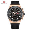 thumbnail image 2 of Men Watches Business Casual Wrist Watch (Chronograph/Waterproof/Luminous/Calendar) Silicon Band Fashion Watches for Men…, 2 of 5