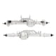 thumbnail image 1 of RC Axles Professional resistente simple Reemplazo de eje simple Reemplazo simple Los accesorios de modificación de piezas Reemplazo para 90018 Silver 1 set Inevent FN001706-02, 1 of 7