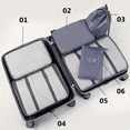 SHENZHYUSONGKJ Ideal for trips this portable 6piece travel organizer