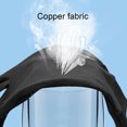 thumbnail image 3 of 2pcs Fingerless Compression Gloves, Copper Fibre Soft Gloves, Highly Elastic Non Slip  Silicone Hand Support Wrist Glove, For Versatile Daily Use, 3 of 8