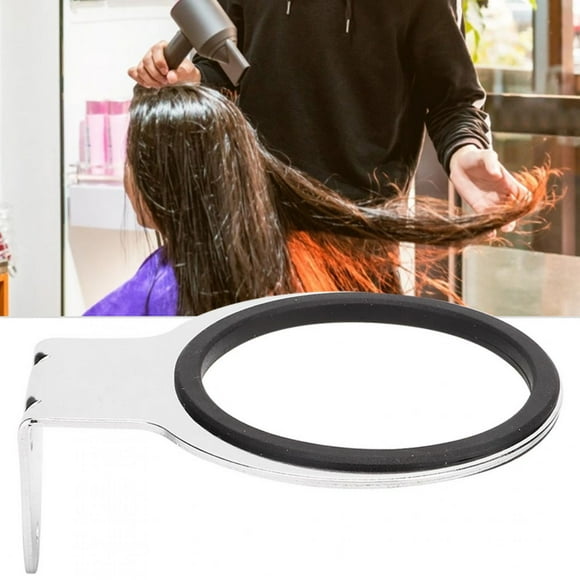 Soporte para secador de pelo Fugacal de acero inoxidable montado en la Pared