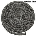 thumbnail image 1 of SPRING 2m 6/8mm Fiberglass Rope Seal Stove/Fire Rope Wood Burning Stove Log Burner Door Seal High Temperature Fireproof Sealing Rope 20mm, 1 of 9