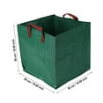 thumbnail image 2 of Boreal Craft Sacs à Poussière Sacs de Scellage d'Odeurs Grands Sacs de Collecte de Feuilles pour Jardins Pliables Sac de Rangement de Feuilles Portable Réutilisable pour Jardin, 2 of 7