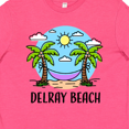 thumbnail image 4 of Inktastic Summer Vacation in Delray Beach Youth T-Shirt, 4 of 5