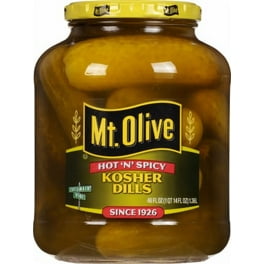 olive☆pickles Mt. Olive Whole Sweet Gherkins Pickles, No Sugar Added with