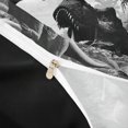 thumbnail image 4 of Manfei Retro T-Rex Twin Duvet Cover,Wild Dinosaur Animals Twin Bedding,Gray Black,Black Reversible,1 Duvet Cover and 1 Pillowcase, 4 of 6