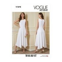 Vogue Sewing Pattern 1878 Dresses A5 (6-8-10-12-14)