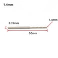 thumbnail image 2 of Chendee 7 Pcs 2.35Mm Tige Droite Perceuse pour Menuiserie Hss 0.8-2.0Mm, 2 of 9