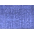 thumbnail image 1 of Ahgly Company Machine Washable Indoor Rectangle Oriental Blue Industrial Area Rugs, 6' x 9', 1 of 4