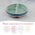thumbnail image 3 of Platos de Succión ChériKid Azul con Superfuerte Cuádruple Succión para Bebés y Niños Pequeños, 3 of 7
