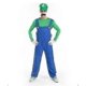 thumbnail image 1 of 2026 Adult Mens Super Mario Luigi Bros Fancy Dress Cosplay Costume, 1 of 1