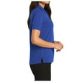 thumbnail image 3 of Yellow Rooster Womens Short Sleeve Rapid Dry Polo Royal XS, 3 of 4