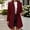 RD1, variant on Trench Coat Women Double Wool Blend Overcoat with Notch Lapel Design Lined Peacoat Womens Coat (RD2 M)