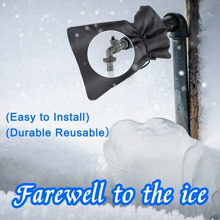 

3 Pcs Christmas Clearance Faucet Cover Winter Gifts Winter Clearance Clearance Sale Faucet Clearance Free-ze Protection For Faucet Outdoor Faucet Socks