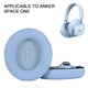 thumbnail image 5 of Almohadillas para Los Oídos 1 Par Cuero Proteico Repuesto Anker Soundcore Space One, 5 of 9