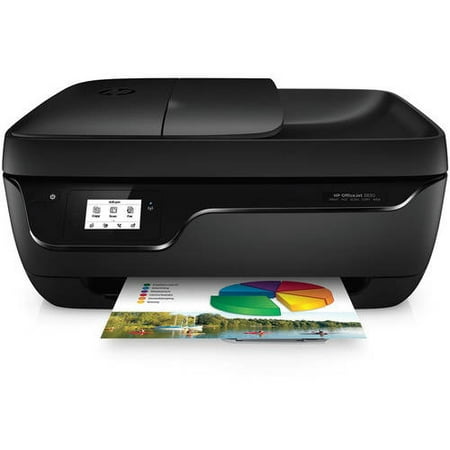 One Print Fax - HP Officejet 3830 All-in-One Printer/Copier/Scanner/Fax Machine Bundle with paper, 100 sheets