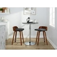 thumbnail image 2 of LumiSource Grey Maya 26" Fixed-Height Counter Stool - Set of 2, 2 of 6