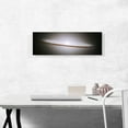 thumbnail image 2 of ARTCANVAS Sombrero Galaxy Hubble Telescope Messier 104 Panoramic Canvas Art Print - Size: 36" x 12" (1.50" Deep), 2 of 9