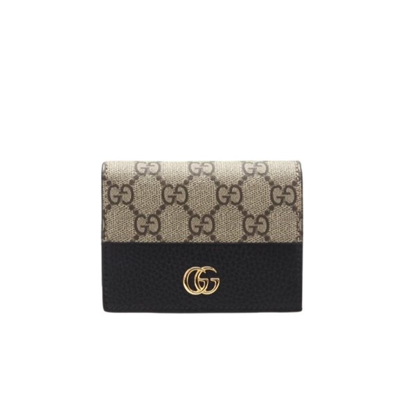 Pre-Owned GUCCI Double G Wallet with Coin and Bill Compartments, 658610, Bifold Wallet,...