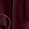 thumbnail image 5 of Black and Friday Clothing Sales Idoravan Woolen Coat for Women Clearance Womens Winter Lapel Button Long Trench Coat Jacket Ladies Overcoat Outwear Wine L, 5 of 6