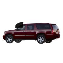 Haiy Co - PreCut 2Ply 10% Window Tint Film Kit For 2007-2014 Chevrolet Suburban -Front Windows