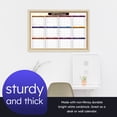 thumbnail image 4 of 2027 Full Desk Calendar - 11 x 17” Large Size 12 Month Planner - 2 Sided Vertical/Horizontal Reversible - Printed on Thick & Durable 80lb Cardstock (216 GSM) - 2 Per Pack, 4 of 7