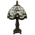 thumbnail image 6 of Meyda Tiffany 132340 12" H Roseborder Mini Lamp, 6 of 7