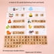 thumbnail image 3 of Juegos de ortografía del alfabeto de madera para niños, juguetes de aprendizaje de ortografía, palabras a la vista preescolar, juegos de letras a juego, regalos para niños, 3 of 7