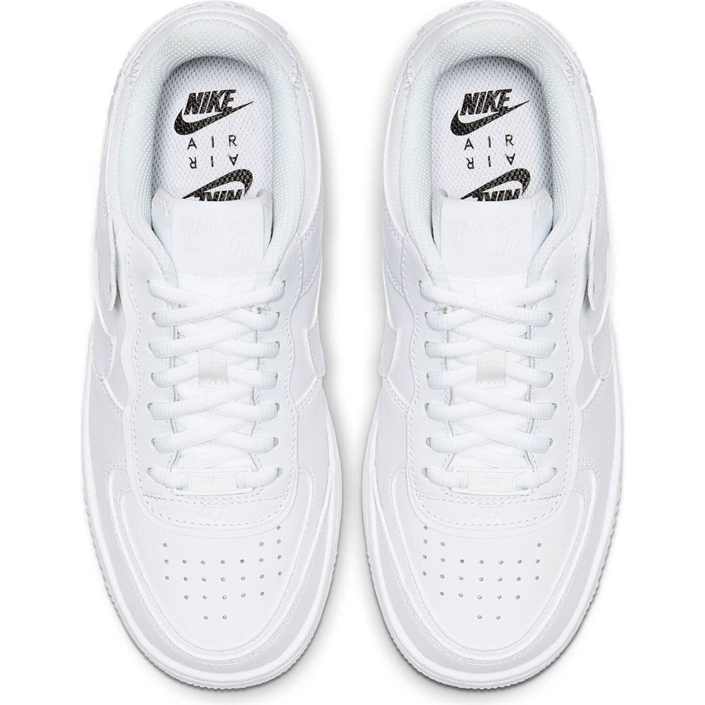 Plateforme Femme Air Force Blanche Basique Nike Wmns Air Force Shadow