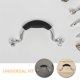thumbnail image 3 of AURARMLET 3Ud Mango Universal Para Tapas De Cocina Doble Agujero Antideslizante, 3 of 8