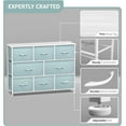 thumbnail image 5 of Sorbus Dresser with 8 Fabric Bins Drawers - Kids Furniture Storage Chest for Clothing Toys Organization, Bedroom, Closet (Aqua), 5 of 7