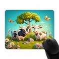 thumbnail image 2 of Cow Mouse Pad Animal Gaming Mouse Mat Non-Slip Rubber Base Thick Mousepad for Laptop Computer PC,Cute Cow Square Mouse Pad Non-Slip Rubber Base Mousepads Mouse Mat for Computer Laptop Home Office, 2 of 4