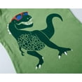 thumbnail image 3 of Popshion Little Boys Pajamas for Toddler Clothes Set Rex Dinosaur Sleepwear Long Sleeve 100% Cotton 2 Piece Kids Pjs Size 6t/6171, 3 of 7