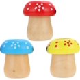 thumbnail image 1 of Heytea 3 Pcs Jouets Kaléidoscope en Forme de Champignon Jouets Amusants pour Enfants, 1 of 5