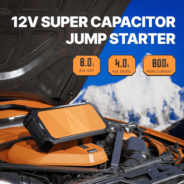 アクセサリー AUTOWIT SuperCar 2 Jump starter Autowit SuperCap 2 Battery-Less Portable Car Jump Starter with