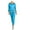 Aqua, variant on Women's 2-Piece Sunshine Jogger Tracksuit Track Jacket and Track Pants