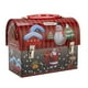 thumbnail image 1 of Hucha, Hermosos Patrones Exquisitos, Caja De Almacenamiento Navideña Con Impresión En Color HD, Portátil Para Cumpleaños Para Niños, 1 of 7