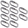 thumbnail image 2 of Chain Connector,10Pcs Quick Link Connector Stainless Steel Quick Links Quick Link Connector Enhanced Durability, 2 of 8