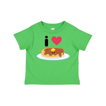 

Inktastic I Love Pancakes Gift Toddler Boy or Toddler Girl T-Shirt