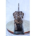 thumbnail image 5 of Nifao Detailed Dachshund Dog Walking Bronze Statue Mounted on Marble – Home Decor Sculpture, 29"L x 8"W x 15"H, 5 of 13