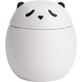 thumbnail image 1 of Tarro de té de cerámica, lata de cerámica, bote de té suelto, tarro de caramelo en forma de Panda, tarro de té sellado, 1 of 8
